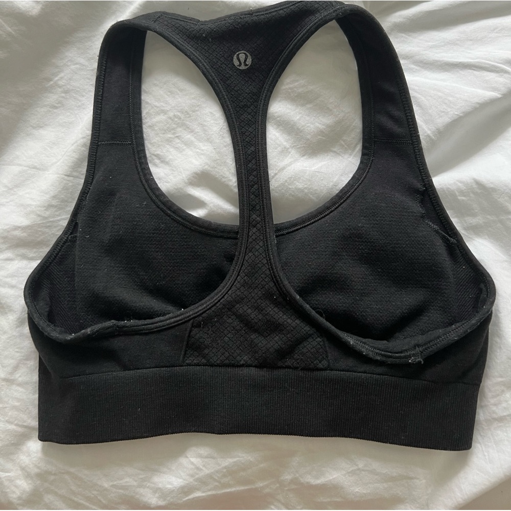 Black LuluLemon Sports Bra